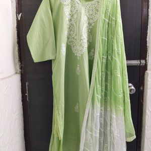 New Unused Chikankari Embroidery Pakistani Suit