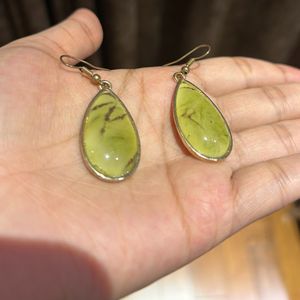 Light Green Earrings