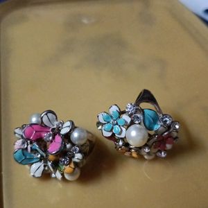 Designer Multi Colour Rings