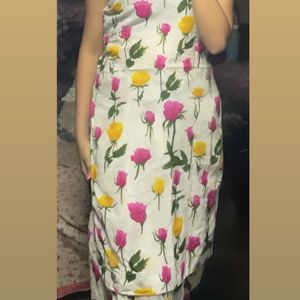 floral kurta set