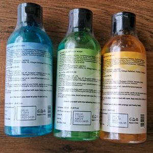 The Man Company Set Of 3 Body Wash