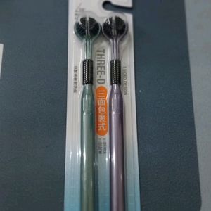 3D Three Sided Toothbrush (Pack Of 2)