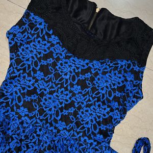 Blue Net dress for sale