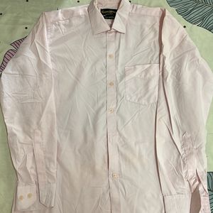 Men Pink Formal Shirt