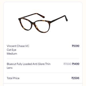 Vincent Chase Cat Eye Glasses