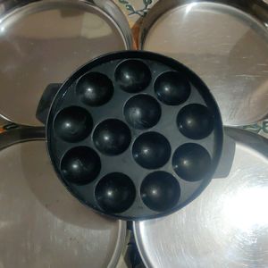 🍱Stainless Steel Thali Full Size. Appam Stand