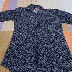 Black Printed Shirt