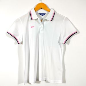 White Polo Collar T Shirt (Women's)
