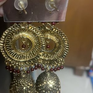 Party Wear Jhumka Earings