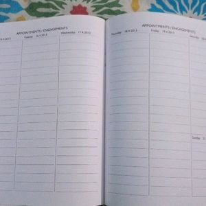 Appointments and Notes Diary