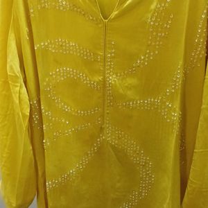 Laks*ita Yellow Kurti