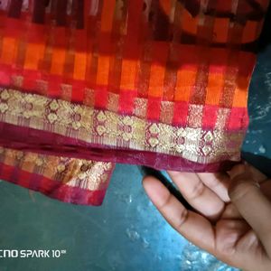 Women Cotton Silk Saree