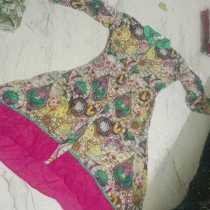 A Line Kurti ... To Be Wear On Other Dress