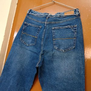 High waist Blue Jeans