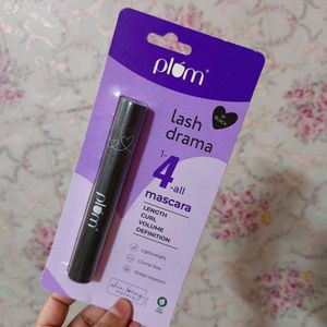 Plum Lash Drama 1-4-all Mascara Shade 01 Black