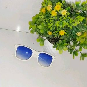 Nice White Blue Glasses Good For Occasions