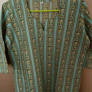 A Short Kurta Perfect For Daily Wear Or Office Wea