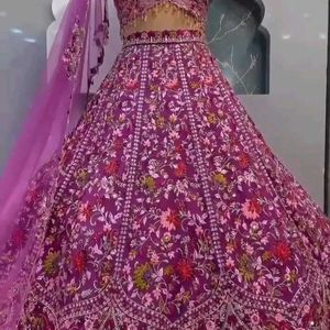 Embroidered Lehenga (1 Day Offer)