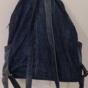 Denim Backpack