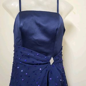 Navy Blue Gown