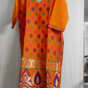 Orange Kurti