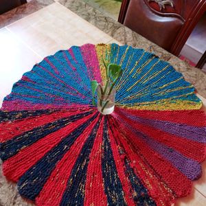 Handmade Doormat Made With(SAREE)