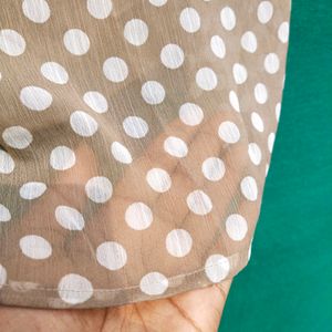 White Spots Top For Women