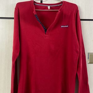 Long Sleeve Red Tshirt