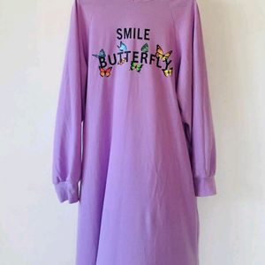 💥 Price Drop💥Butterfly Graphic Hooded Dress