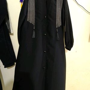 Black Naqab With Dupatta