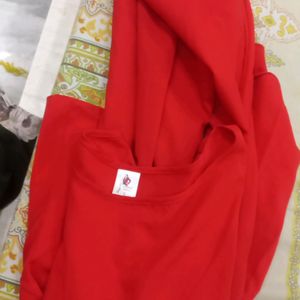 Red Top Girlish Stylish