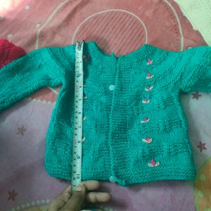 Green Baby Sweater