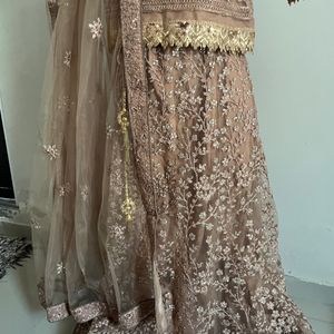 New Bridal Lehnga Choli With Dupatta And Stitched