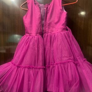 Purple Party Wear Frock