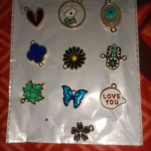 10 Peace Charms