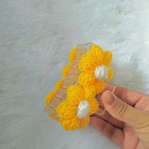 Crochet Claw Clip