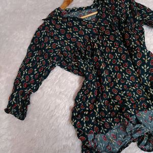 Printed Short Kurti