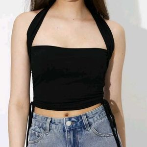 Savana Drawstrings Halter Top