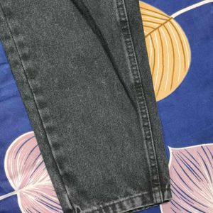 Charcoal Black Women Boyfriend Jeans