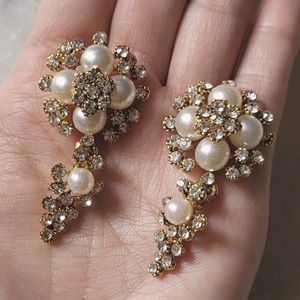 Flower Style Dangling Earring