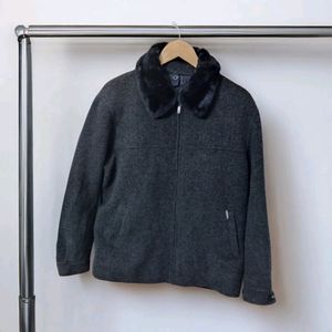 Crocodile woolen jacket