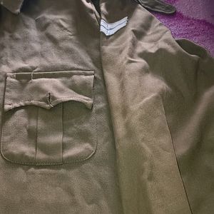 Police Vardi Shirt Khaki Colour