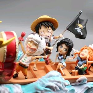 The Straw Hat Pirates Bust Dragon Boat Scene