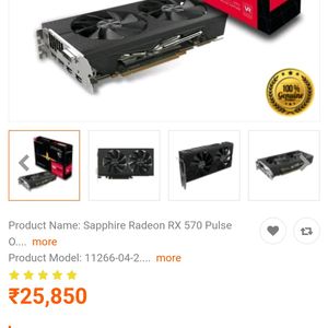 Sapphire Pulse Radeon RX 570 4GD5