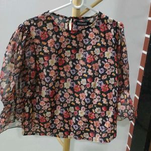 Floral Cute Top