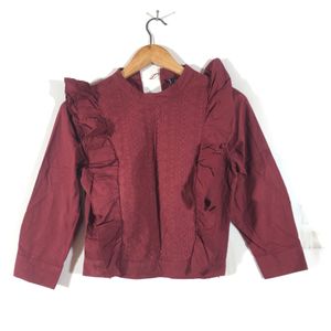 Maroon Casual Top(Women’s)