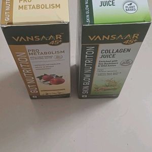 VANSAAR 45+ Pro Metabolism & Collagen Juice