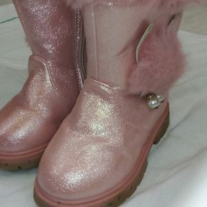 A Pink Girl Boot