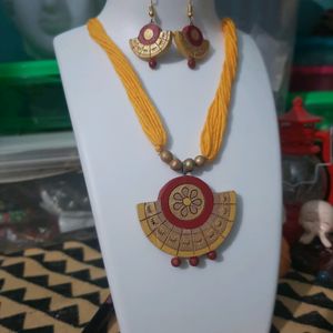 Terracota Necklace Set