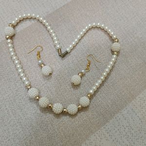 Combo Necklace With Earring Set